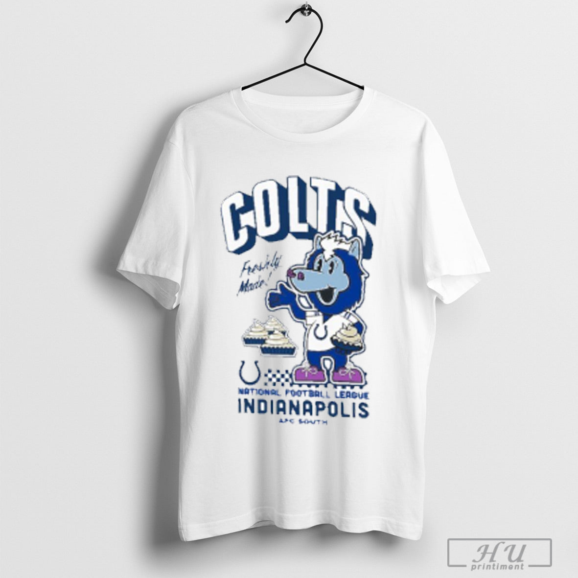 Indianapolis Colts Blue Pie Day Afc South - Adult & Kids T-Shirts, Sweatshirts & Hoodies apparel design preview 1