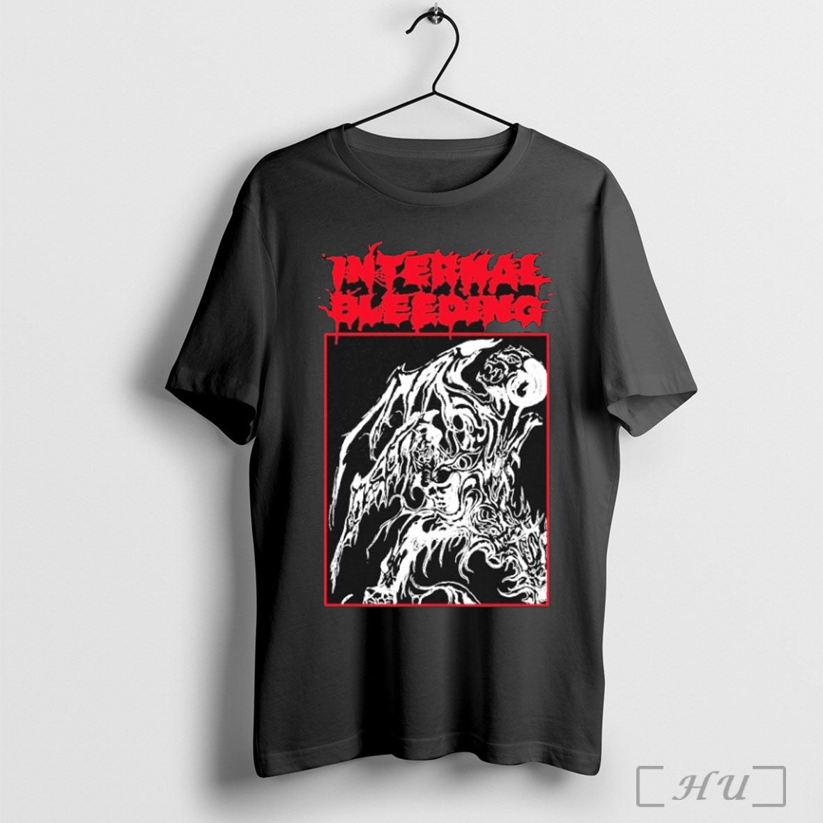 Internal Bleeding Barbaric Moshing Death Vomit - Adult & Kids T-Shirts, Sweatshirts & Hoodies apparel design preview 1