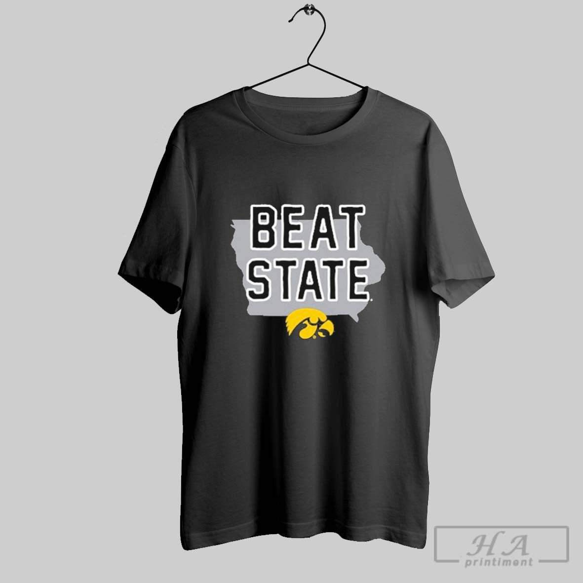 Iowa Hawkeyes Beat State - Adult & Kids T-Shirts, Sweatshirts & Hoodies apparel design preview 1
