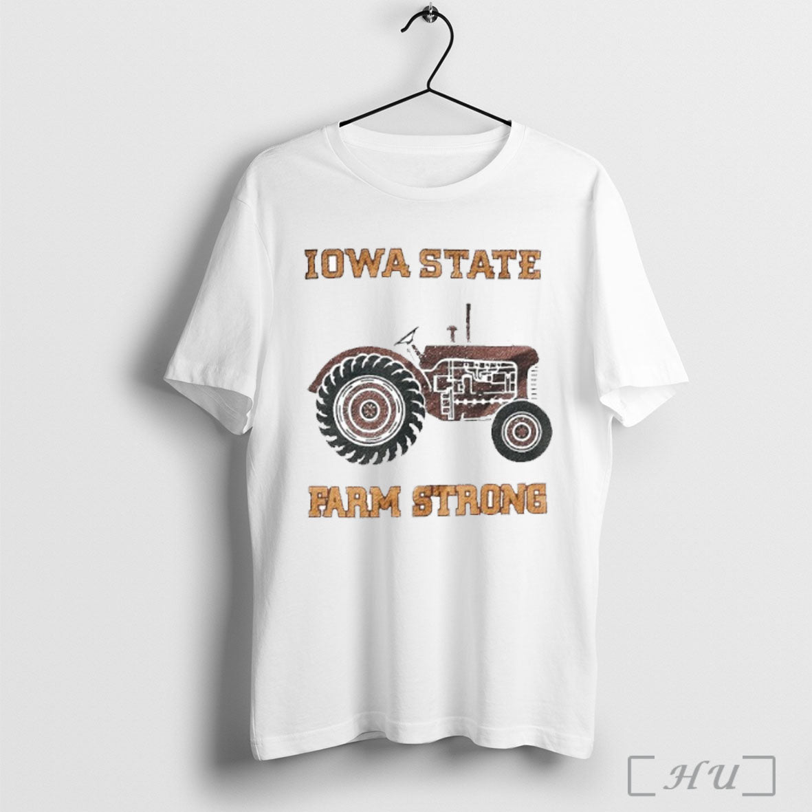 Iowa State Farm Strong Tractor - Adult & Kids T-Shirts, Sweatshirts & Hoodies apparel design preview 1