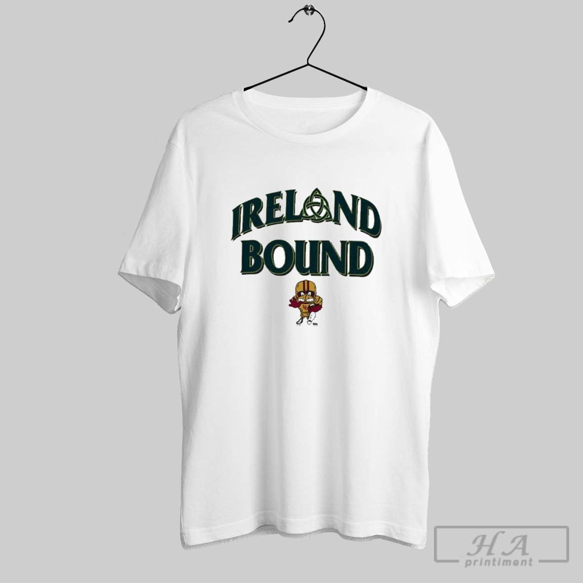 Ireland Bound Iowa State Cyclones - Adult & Kids T-Shirts, Sweatshirts & Hoodies apparel design preview 1