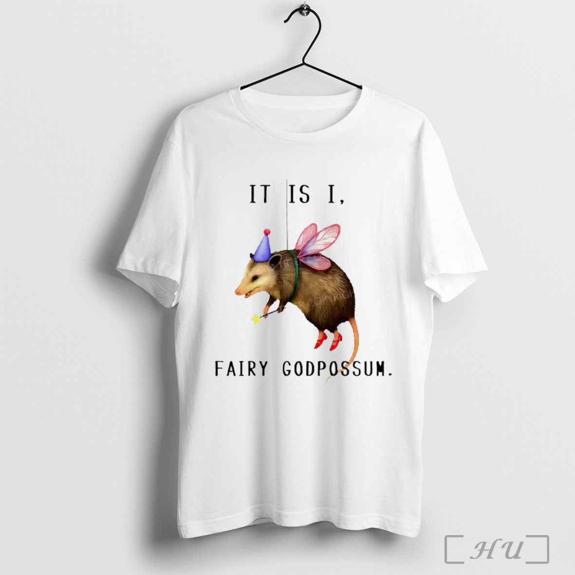 It Is I Fairy Possum Funny - Adult & Kids T-Shirts, Sweatshirts & Hoodies apparel design preview 1