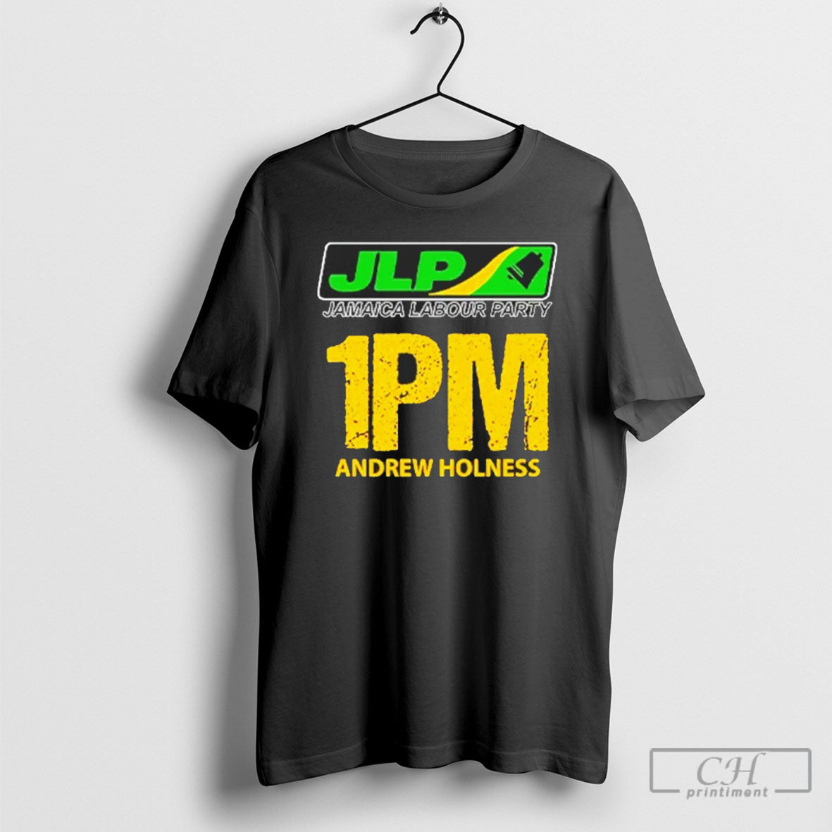 Jlp Jamaica Labour Party 1pm Andrew Holness - Adult & Kids T-Shirts, Sweatshirts & Hoodies apparel design preview 1