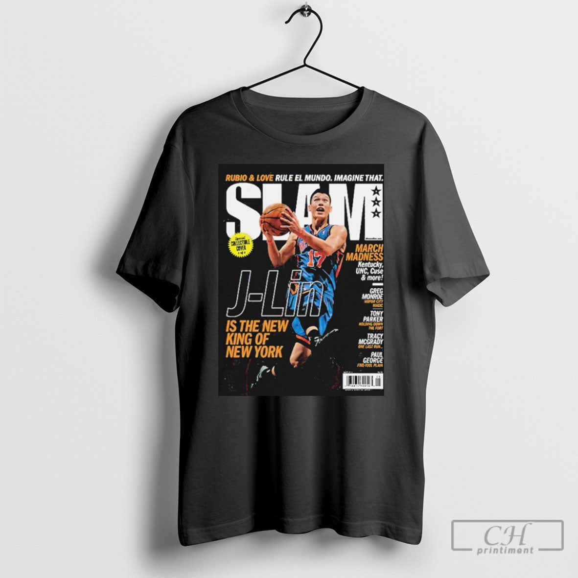 Jeremy Lin J Rubio And Love Rule El Mundo Imagine - Adult & Kids T-Shirts, Sweatshirts & Hoodies apparel design preview 1