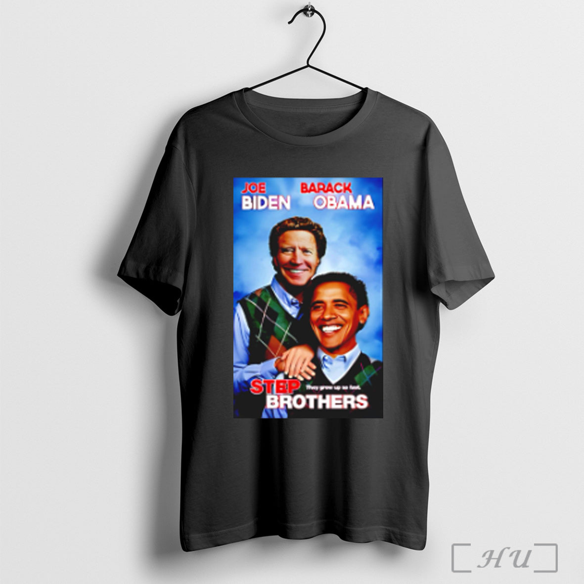 Joe Biden And Barack Obama Step Brothers - Adult & Kids T-Shirts, Sweatshirts & Hoodies apparel design preview 1