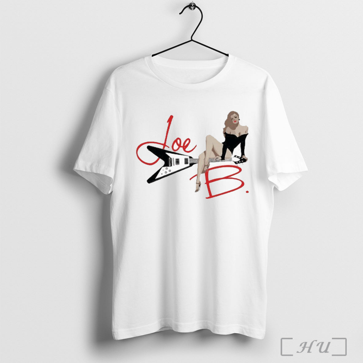 Joe Bonamassa Pin Up Girl - Adult & Kids T-Shirts, Sweatshirts & Hoodies apparel design preview 1