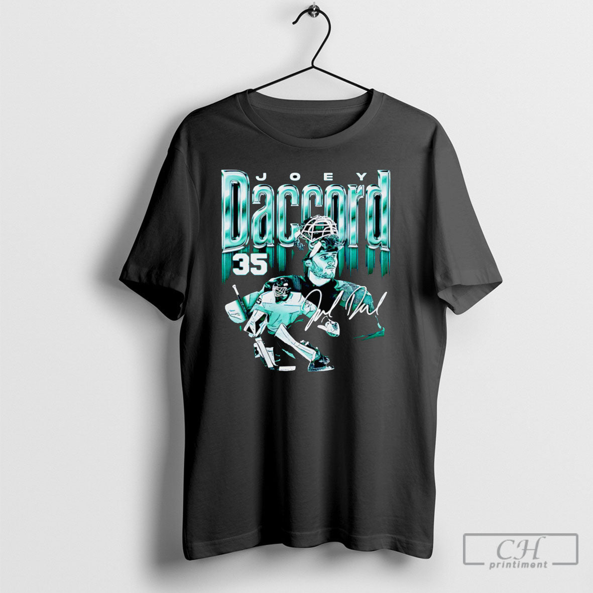 Joey Daccord Seattle Retro - Adult & Kids T-Shirts, Sweatshirts & Hoodies apparel design preview 1
