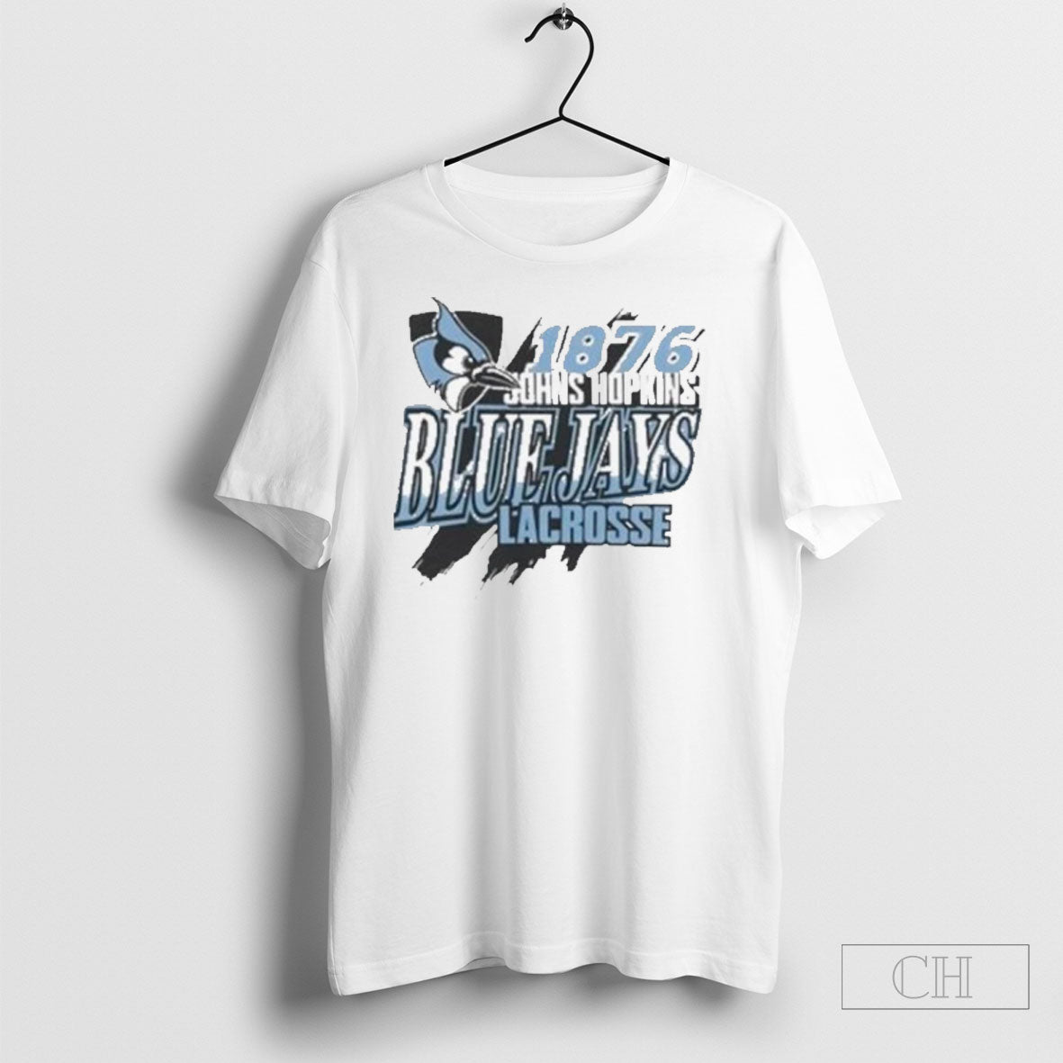 Johns Hopkins Blue Jays Lacrosse Est 1876 - Adult & Kids T-Shirts, Sweatshirts & Hoodies apparel design preview 1