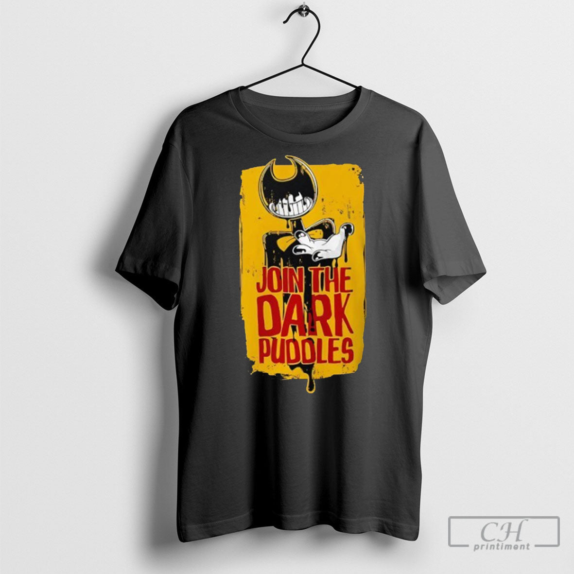 Join The Dark Puddles Horror - Adult & Kids T-Shirts, Sweatshirts & Hoodies apparel design preview 1