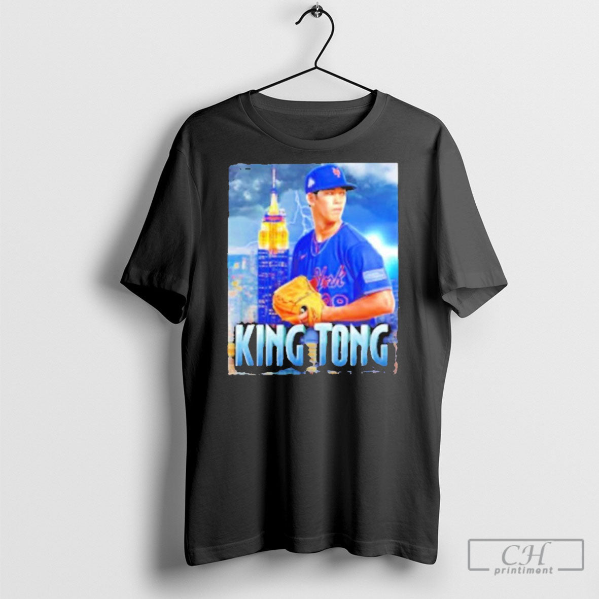Jonah Tong King New York Mets Mlb - Adult & Kids T-Shirts, Sweatshirts & Hoodies apparel design preview 1