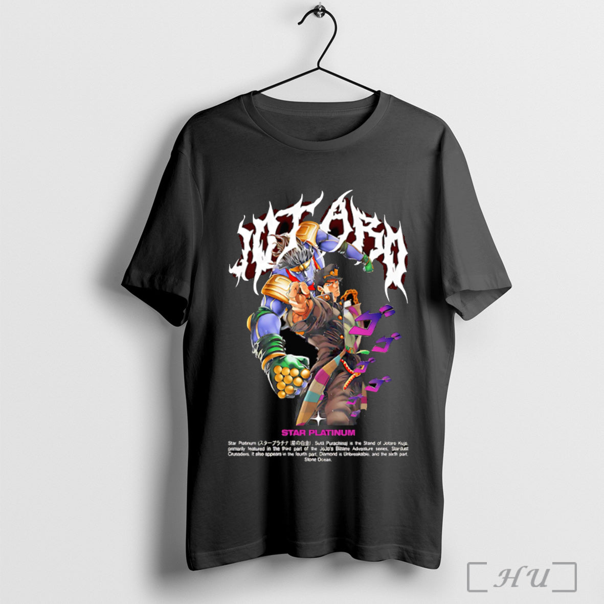 Jotaro Star Platinum - Adult & Kids T-Shirts, Sweatshirts & Hoodies apparel design preview 1