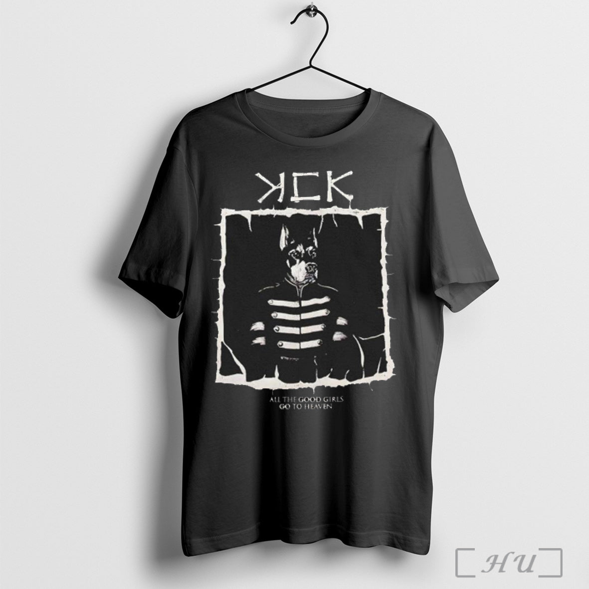 Kck All The Good Girls Go To Heaven - Adult & Kids T-Shirts, Sweatshirts & Hoodies apparel design preview 1