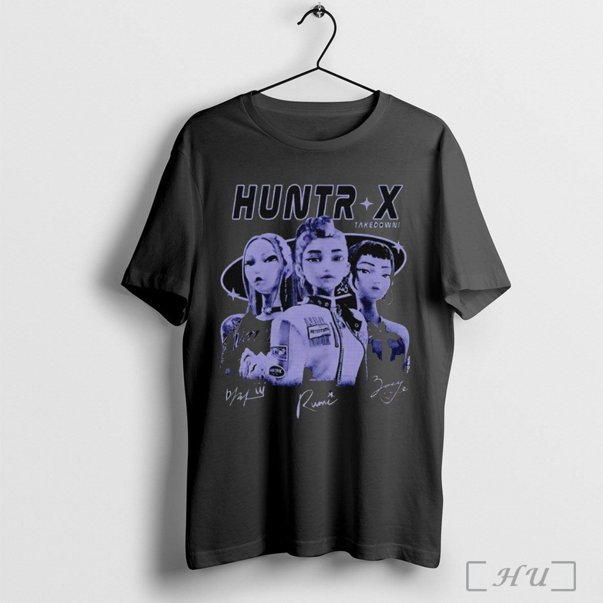 Kpop Demon Hunters Huntr X Takedown - Adult & Kids T-Shirts, Sweatshirts & Hoodies apparel design preview 1