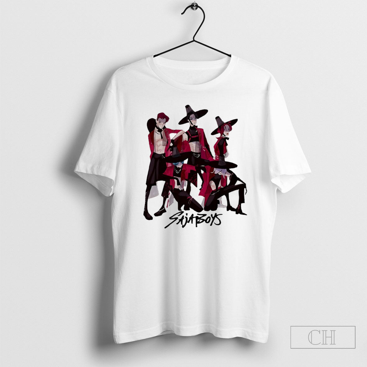 Kpop Demon Hunters Saja Boys Boy Band - Adult & Kids T-Shirts, Sweatshirts & Hoodies apparel design preview 1