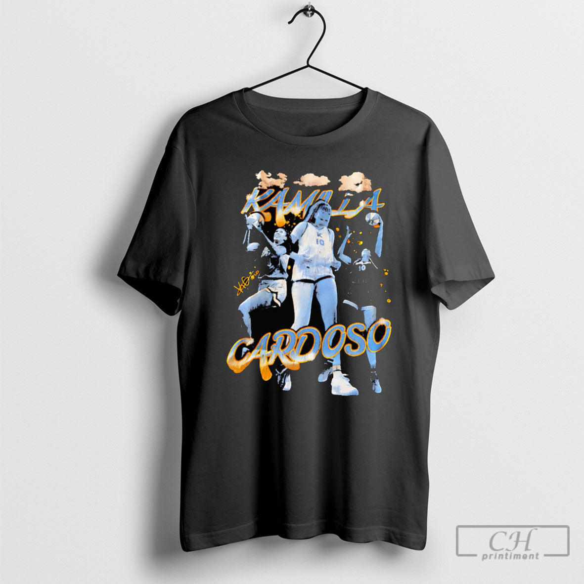 Kamilla Cardoso Retro 90s Sweater - Adult & Kids T-Shirts, Sweatshirts & Hoodies apparel design preview 1
