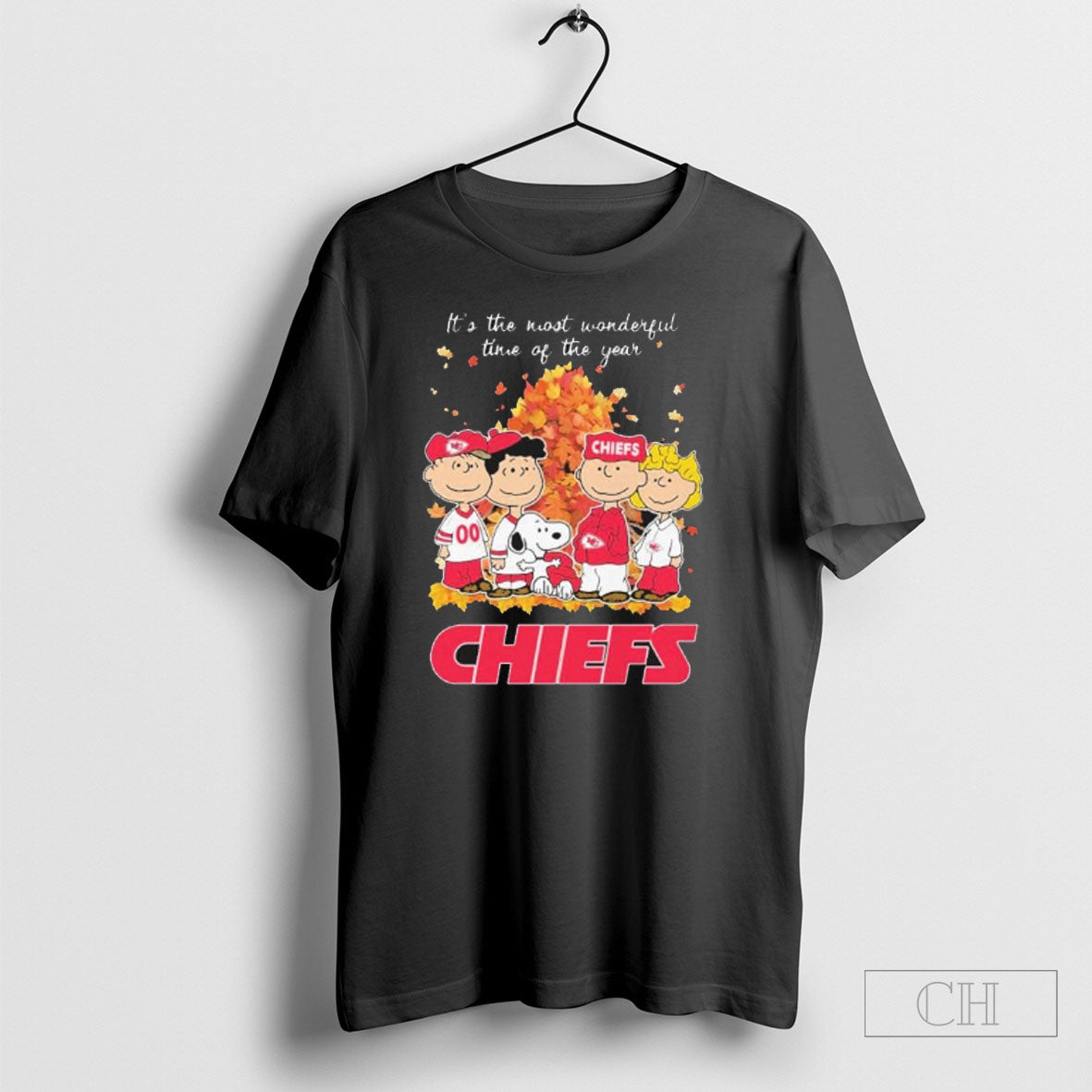 Kansas City Chiefs And Peanuts Character Its The Most - Adult & Kids T-Shirts, Sweatshirts & Hoodies apparel design preview 1
