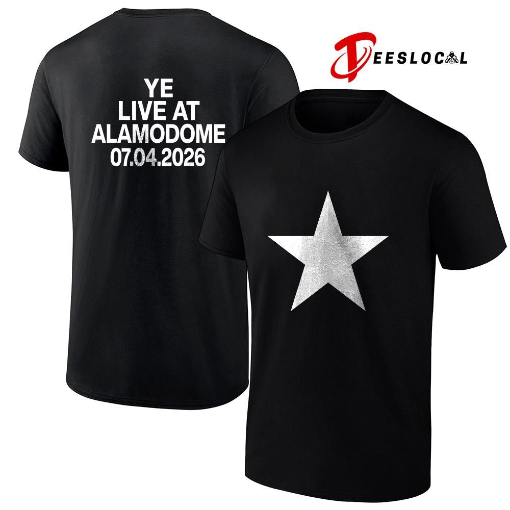 Kanye West Ye Alamodome San Antonio Texas 4th of july - Adult & Kids T-Shirts, Sweatshirts & Hoodies apparel design preview 1