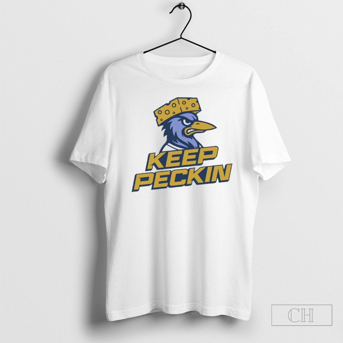 Keep Peckin Birds Cheese Milwaukee Brewers Baseball - Adult & Kids T-Shirts, Sweatshirts & Hoodies apparel design preview 1