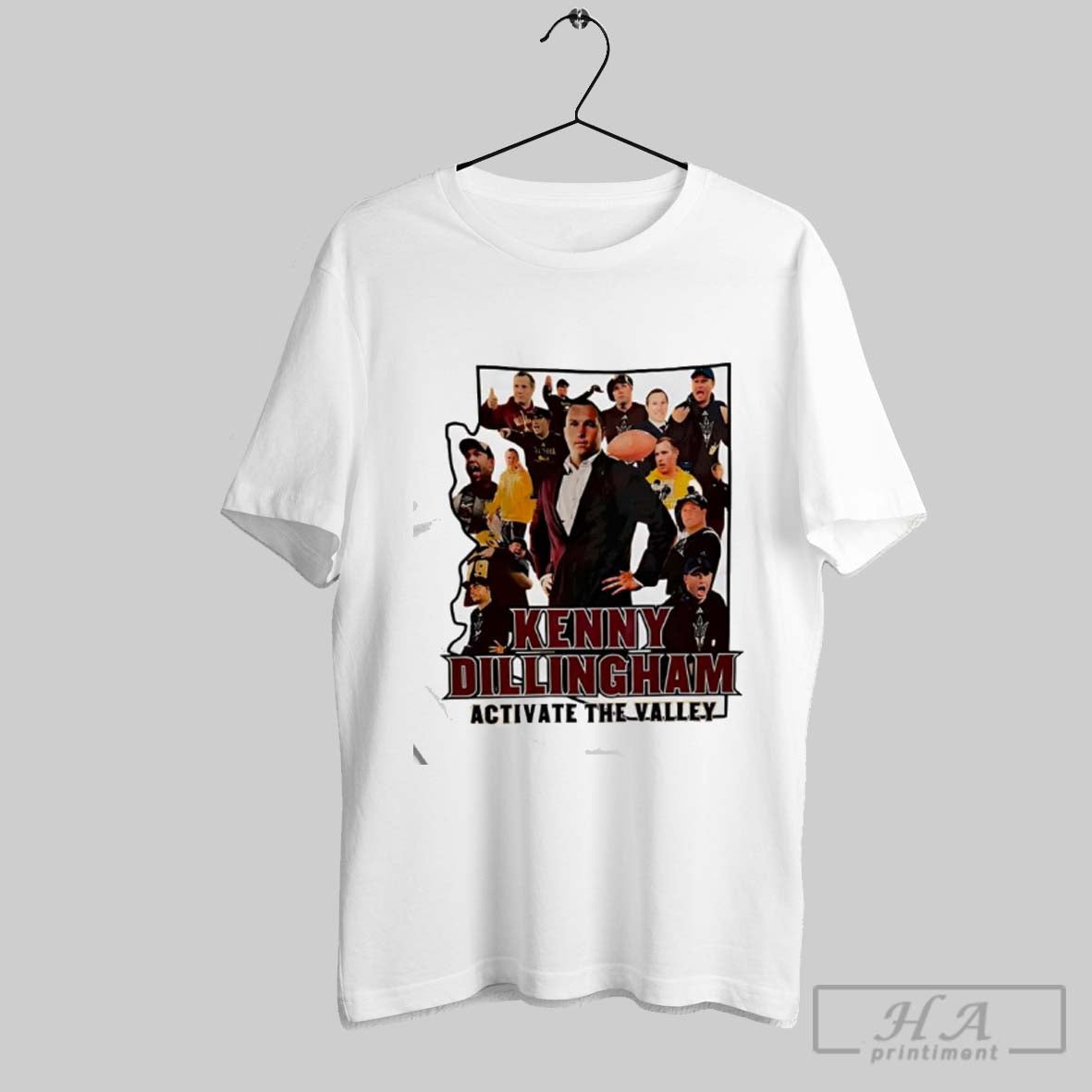 Kenny Dillingham Activate The Valley - Adult & Kids T-Shirts, Sweatshirts & Hoodies apparel design preview 1