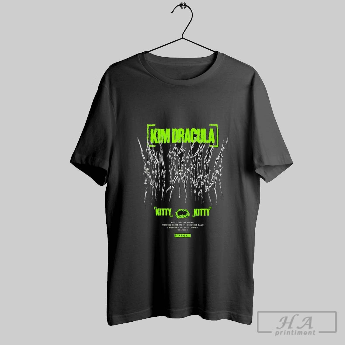 Kim Dracula Kitty - Adult & Kids T-Shirts, Sweatshirts & Hoodies apparel design preview 1
