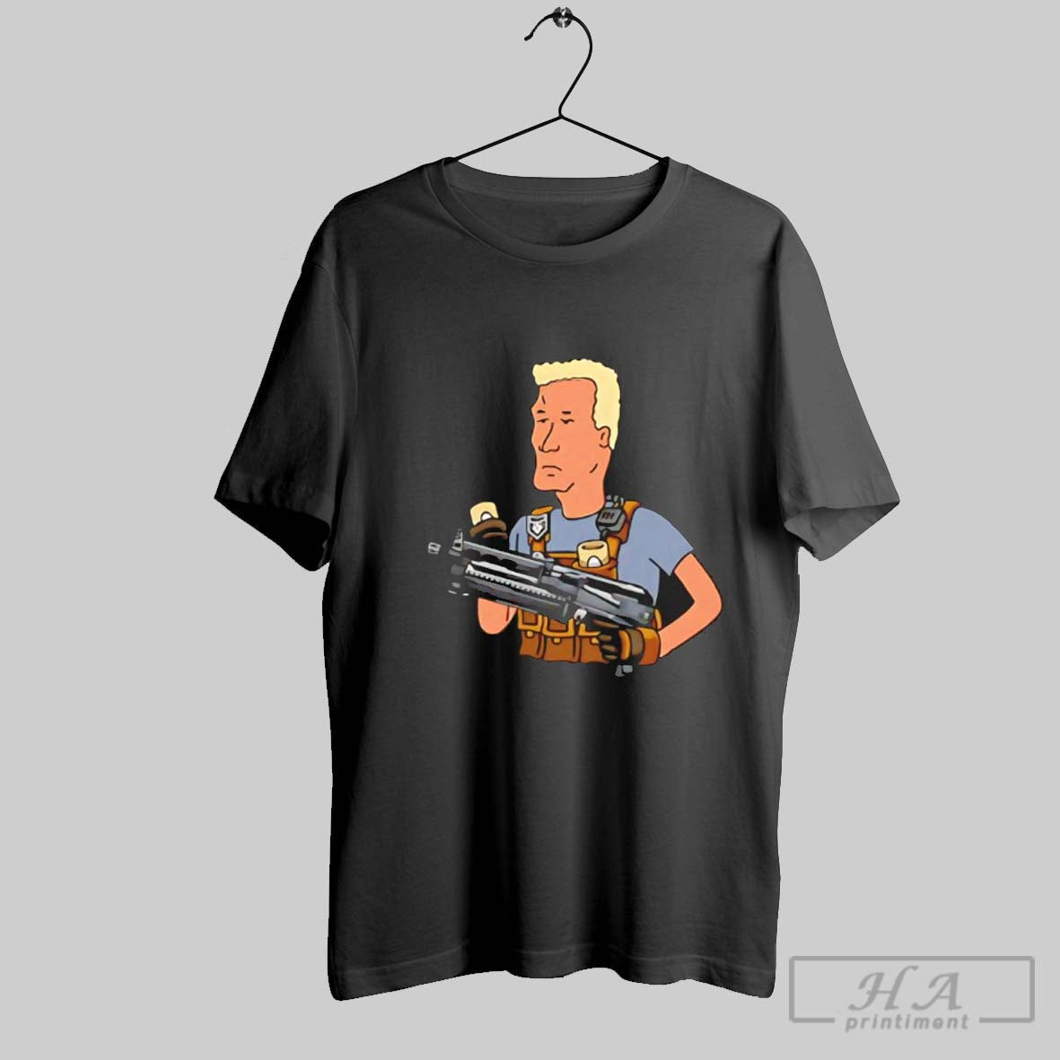 King Of The Hill Tactical Boomhauer - Adult & Kids T-Shirts, Sweatshirts & Hoodies apparel design preview 1