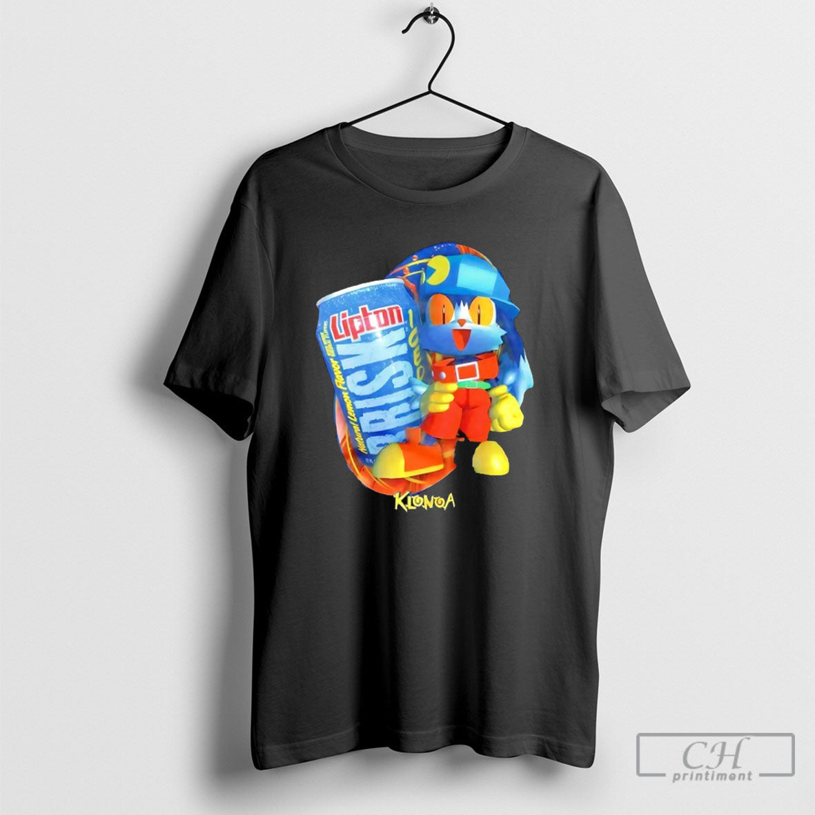 Klonoa Door To Phantomile Lipton Brisk Iced Tea - Adult & Kids T-Shirts, Sweatshirts & Hoodies apparel design preview 1