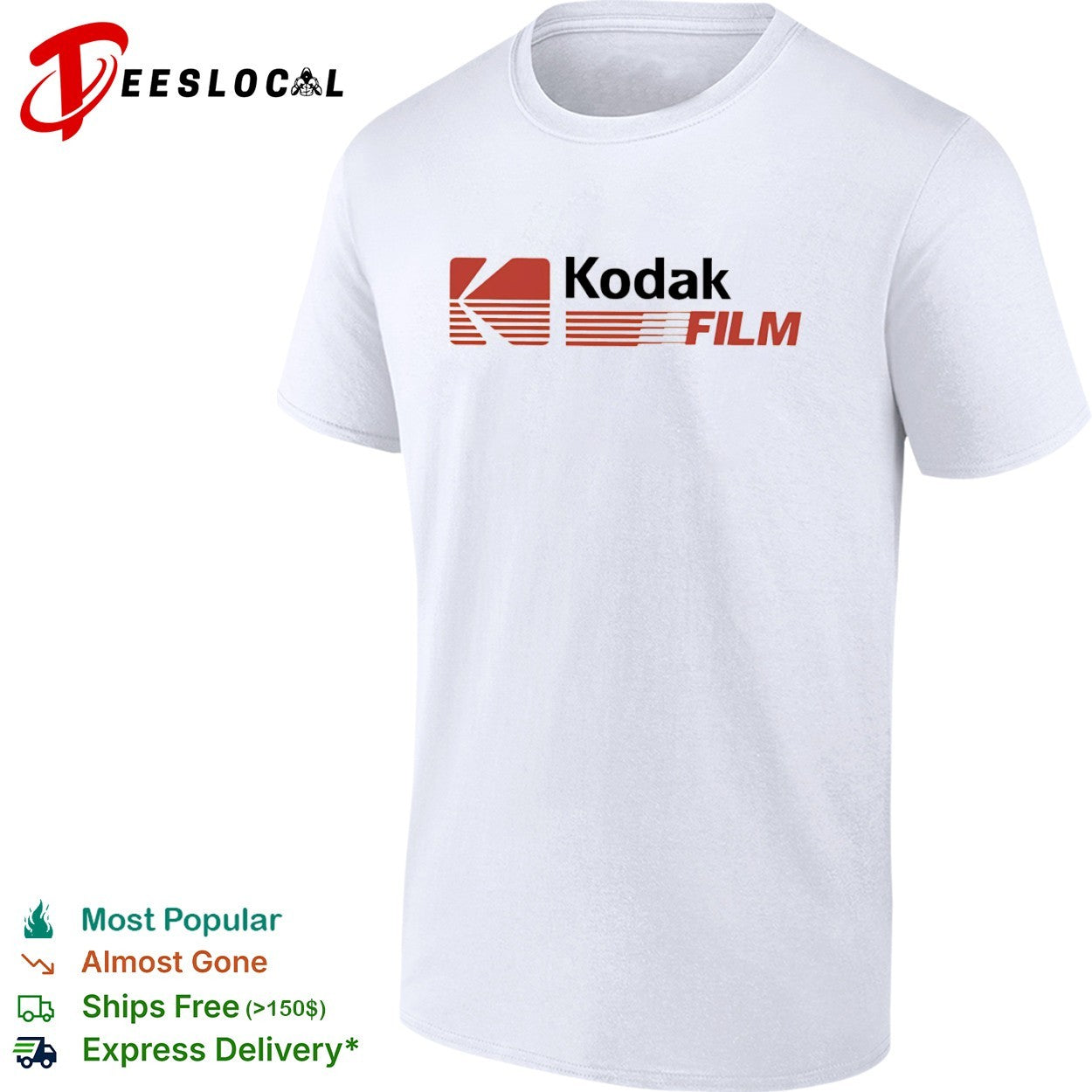 Kodak Film Logo - Adult & Kids T-Shirts, Sweatshirts & Hoodies apparel design preview 1