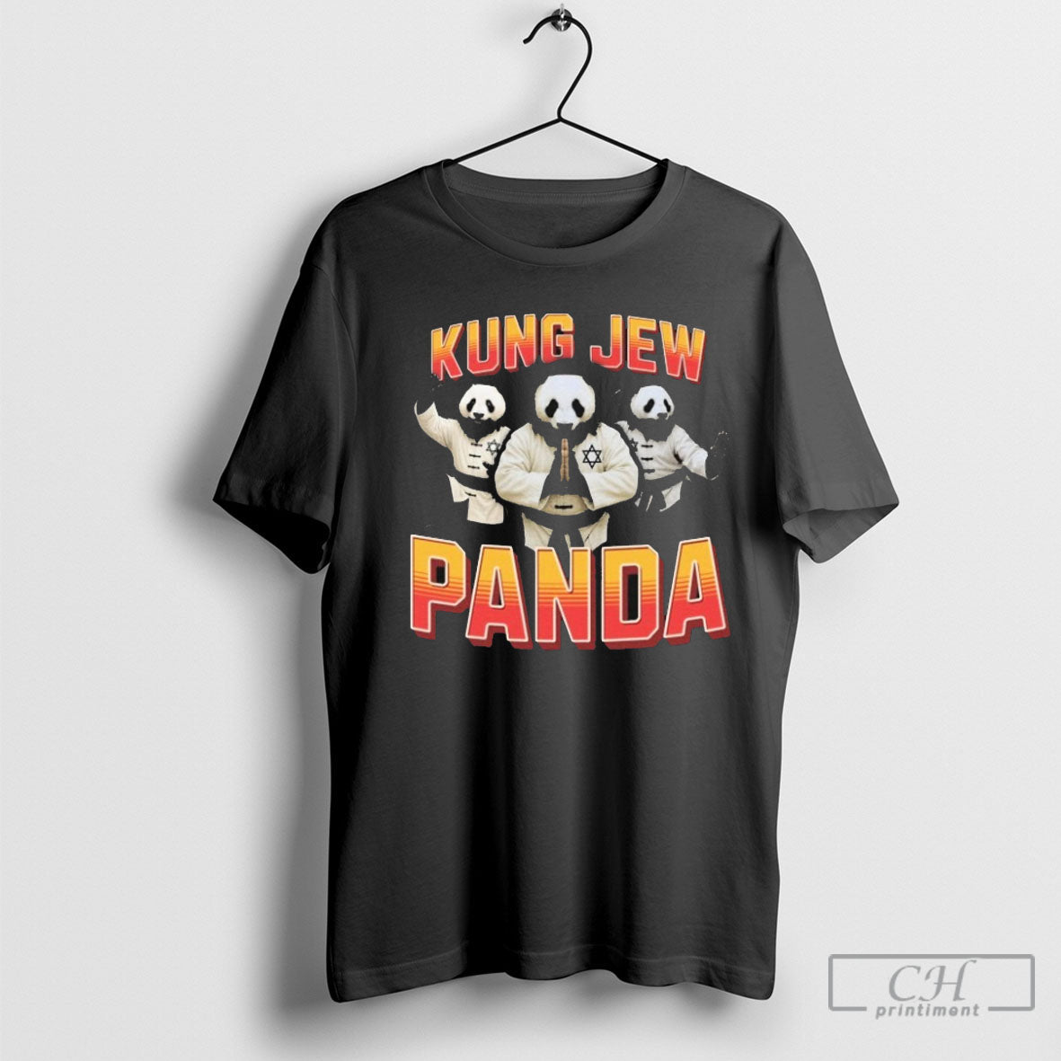 Kung Jew Panda - Adult & Kids T-Shirts, Sweatshirts & Hoodies apparel design preview 1
