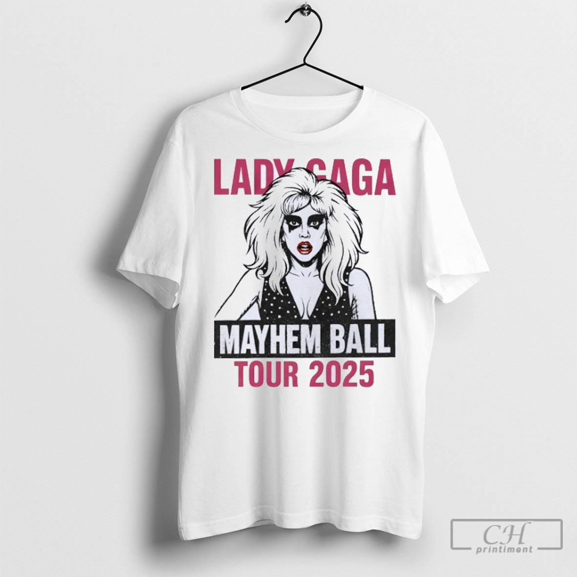 Lady Gaga Mayhem Tour 2025 - Adult & Kids T-Shirts, Sweatshirts & Hoodies apparel design preview 1