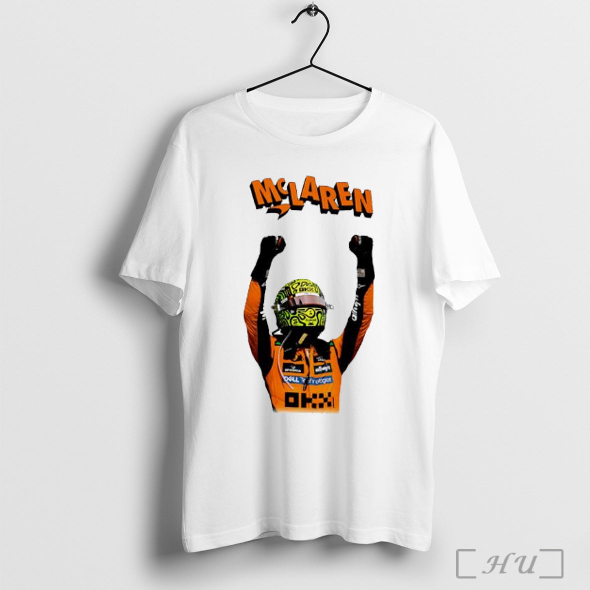 Lando Norris Mclaren F1 Victory Graphic - Adult & Kids T-Shirts, Sweatshirts & Hoodies apparel design preview 1
