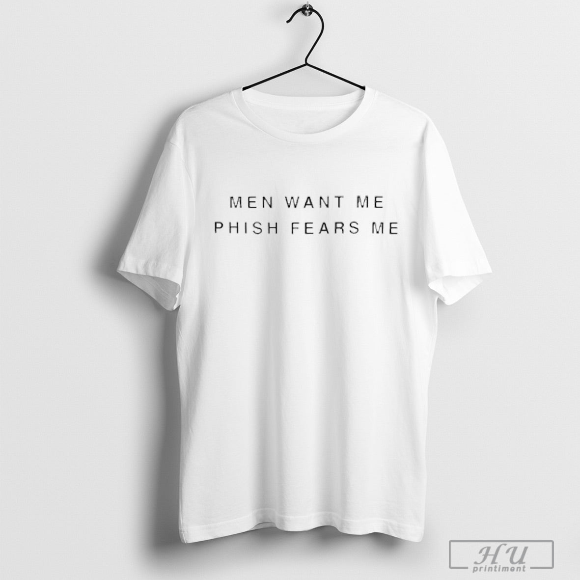 Larry David With Men Want Me Phish Fears - Adult & Kids T-Shirts, Sweatshirts & Hoodies apparel design preview 1