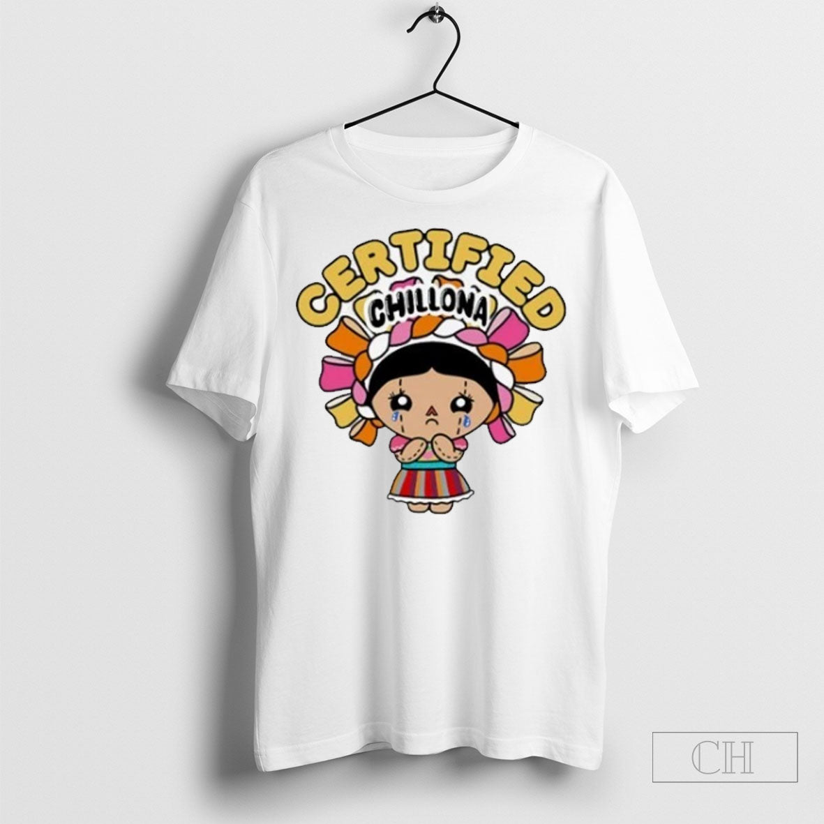 Latino Chillona Crying Mexican Doll 2025 - Adult & Kids T-Shirts, Sweatshirts & Hoodies apparel design preview 1