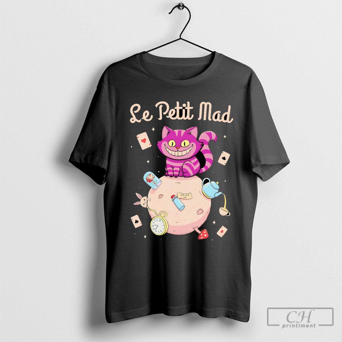 Le Petit Mad Alice In Wonderland - Adult & Kids T-Shirts, Sweatshirts & Hoodies apparel design preview 1