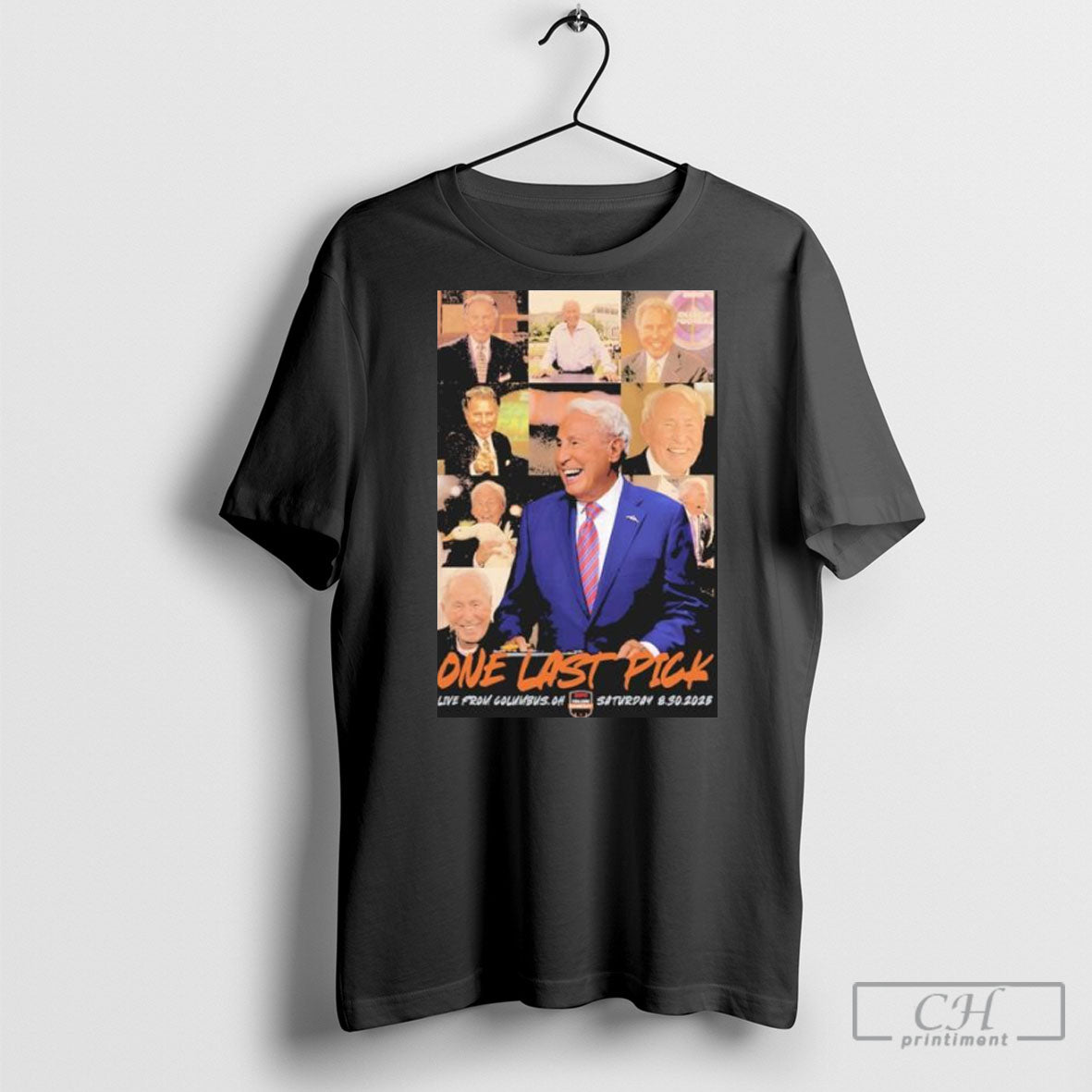 Lee Corso One Last Pick Live From Columbus Oh - Adult & Kids T-Shirts, Sweatshirts & Hoodies apparel design preview 1
