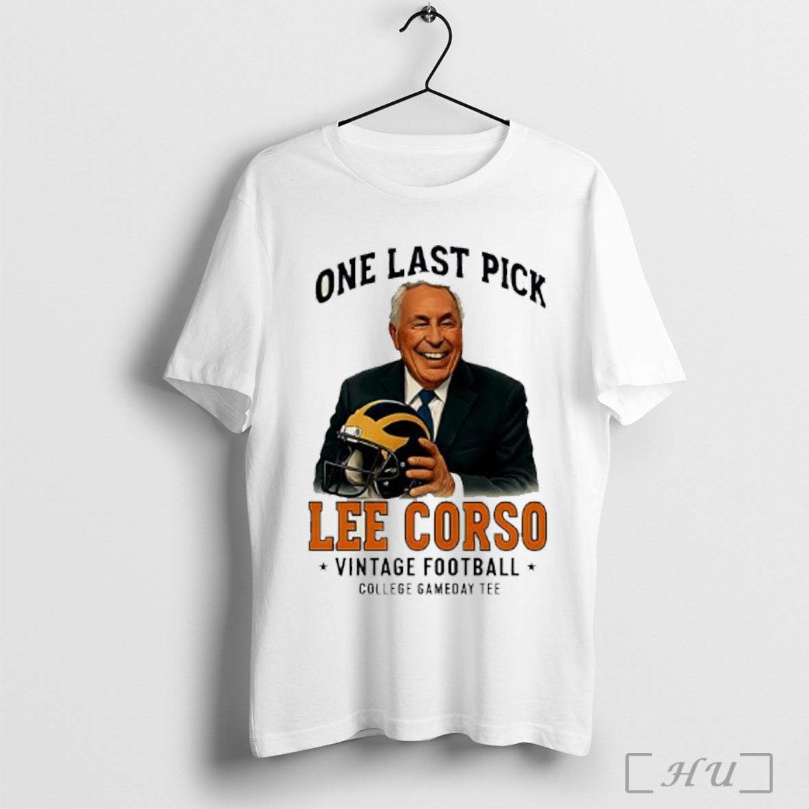 Lee Corso One Last Pick - Adult & Kids T-Shirts, Sweatshirts & Hoodies apparel design preview 1