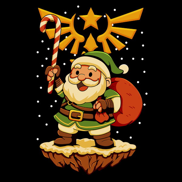 Legend Of Christmas - Adult & Kids T-Shirts, Sweatshirts & Hoodies apparel design preview 1