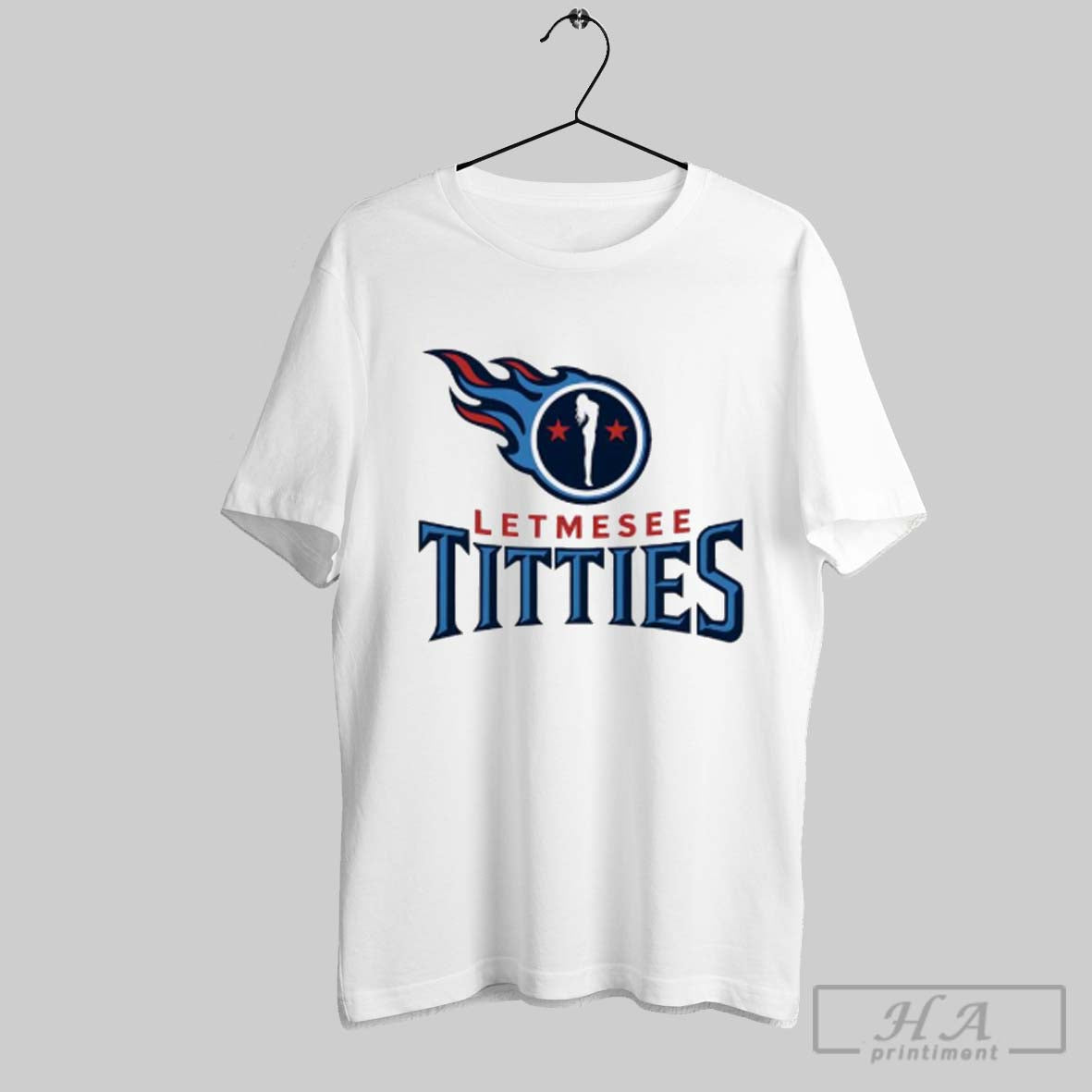 Letmesee Titties X Tennessee Titans - Adult & Kids T-Shirts, Sweatshirts & Hoodies apparel design preview 1
