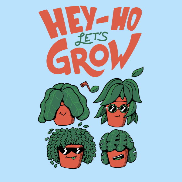 Lets Grow - Adult & Kids T-Shirts, Sweatshirts & Hoodies apparel design preview 1