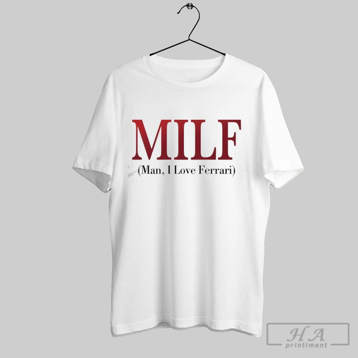 Lewis Hamilton Milf Man I Love Ferrari - Adult & Kids T-Shirts, Sweatshirts & Hoodies apparel design preview 1