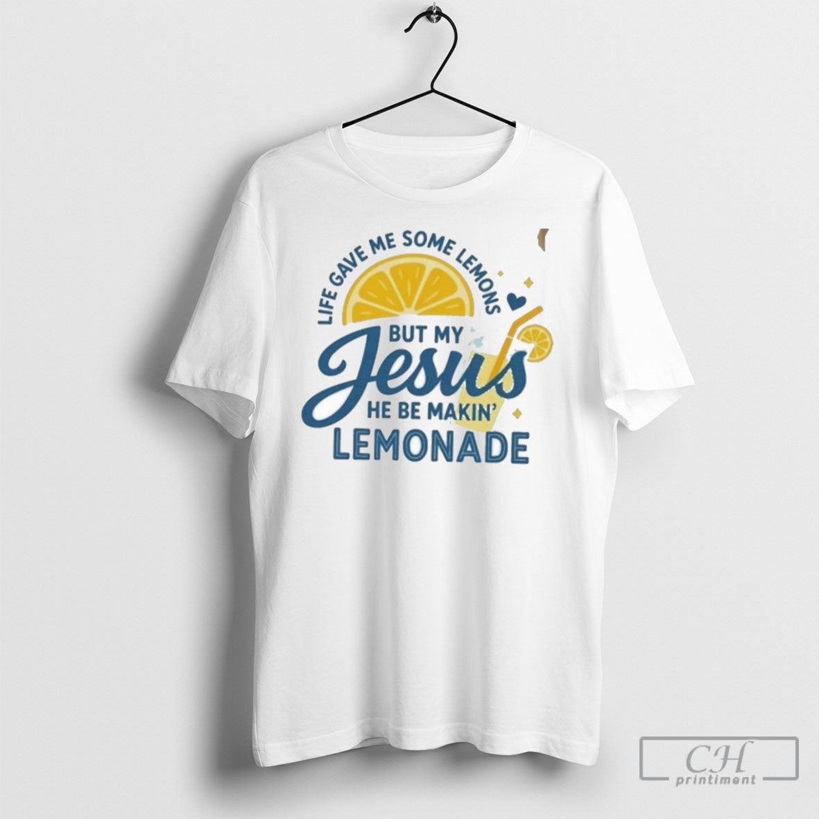 Life Gave Me Some Lemons But My Jesus He Be Makin - Adult & Kids T-Shirts, Sweatshirts & Hoodies apparel design preview 1