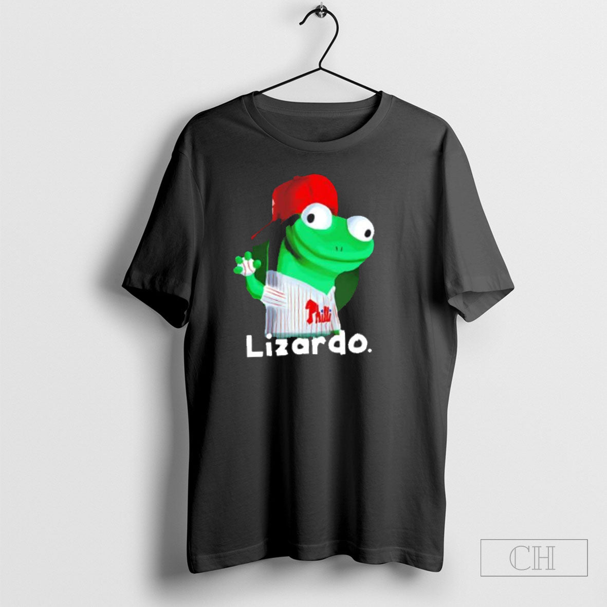 Lizard Philadelphia Phillies Lizardo - Adult & Kids T-Shirts, Sweatshirts & Hoodies apparel design preview 1