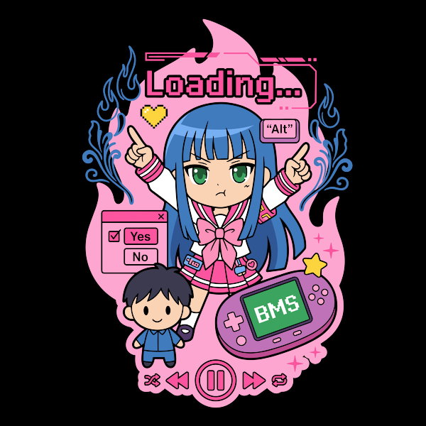 Loading Alt Kawaii Gamer Girl - Adult & Kids T-Shirts, Sweatshirts & Hoodies apparel design preview 1