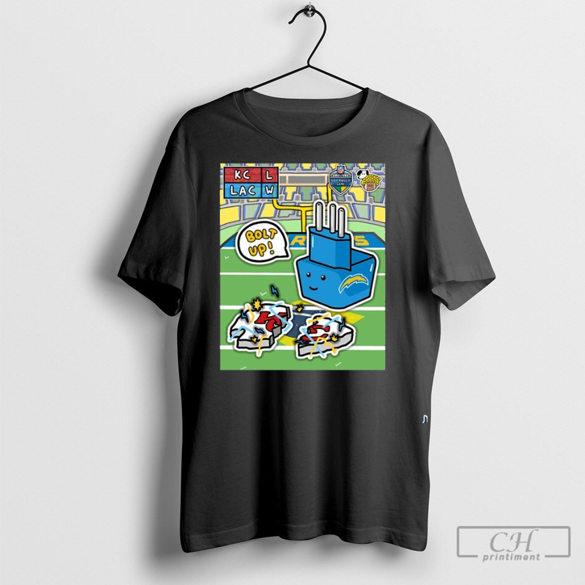 Los Angeles Chargers Win 27 21 Kansas City Chiefs - Adult & Kids T-Shirts, Sweatshirts & Hoodies apparel design preview 1