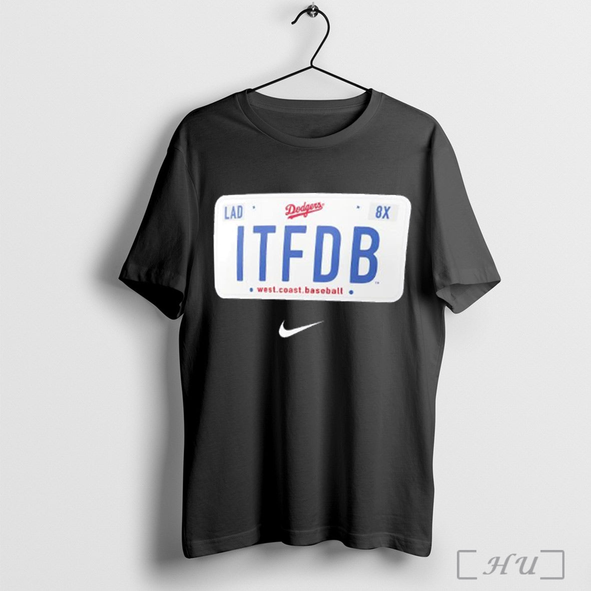 Los Angeles Dodgers Local Hometown Itfdb West Coast - Adult & Kids T-Shirts, Sweatshirts & Hoodies apparel design preview 1