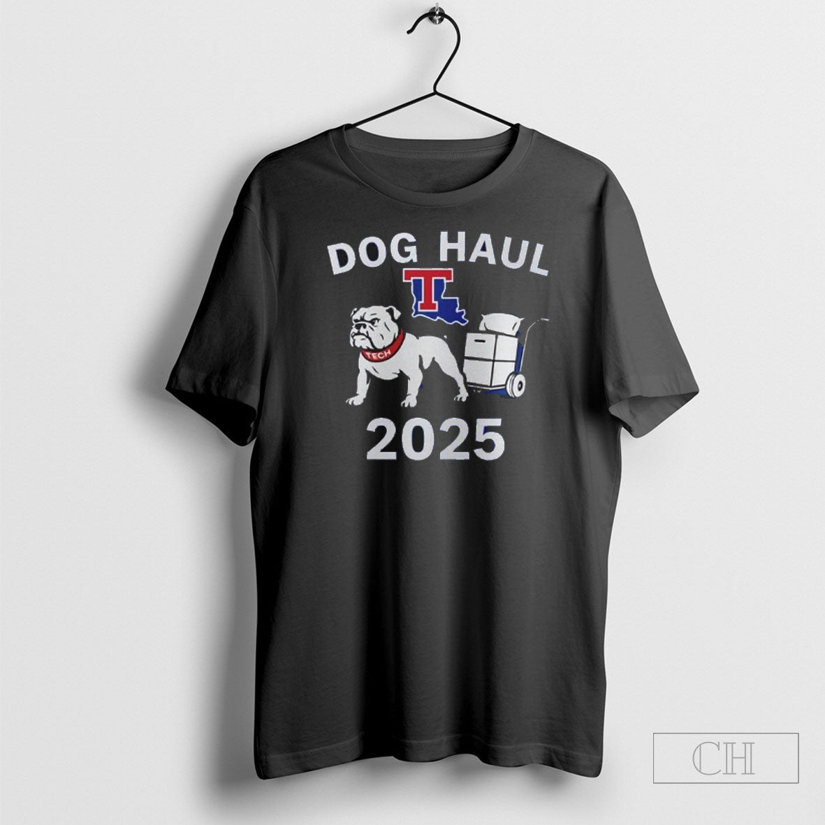 Louisiana Tech Bulldogs Dog Haul 2025 - Adult & Kids T-Shirts, Sweatshirts & Hoodies apparel design preview 1