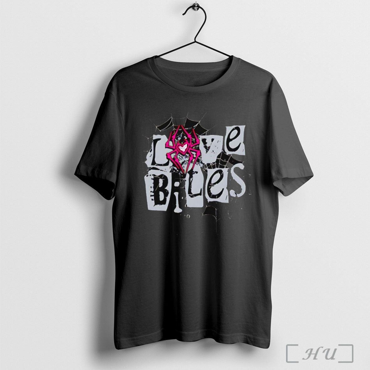 Love Bites Spider - Adult & Kids T-Shirts, Sweatshirts & Hoodies apparel design preview 1