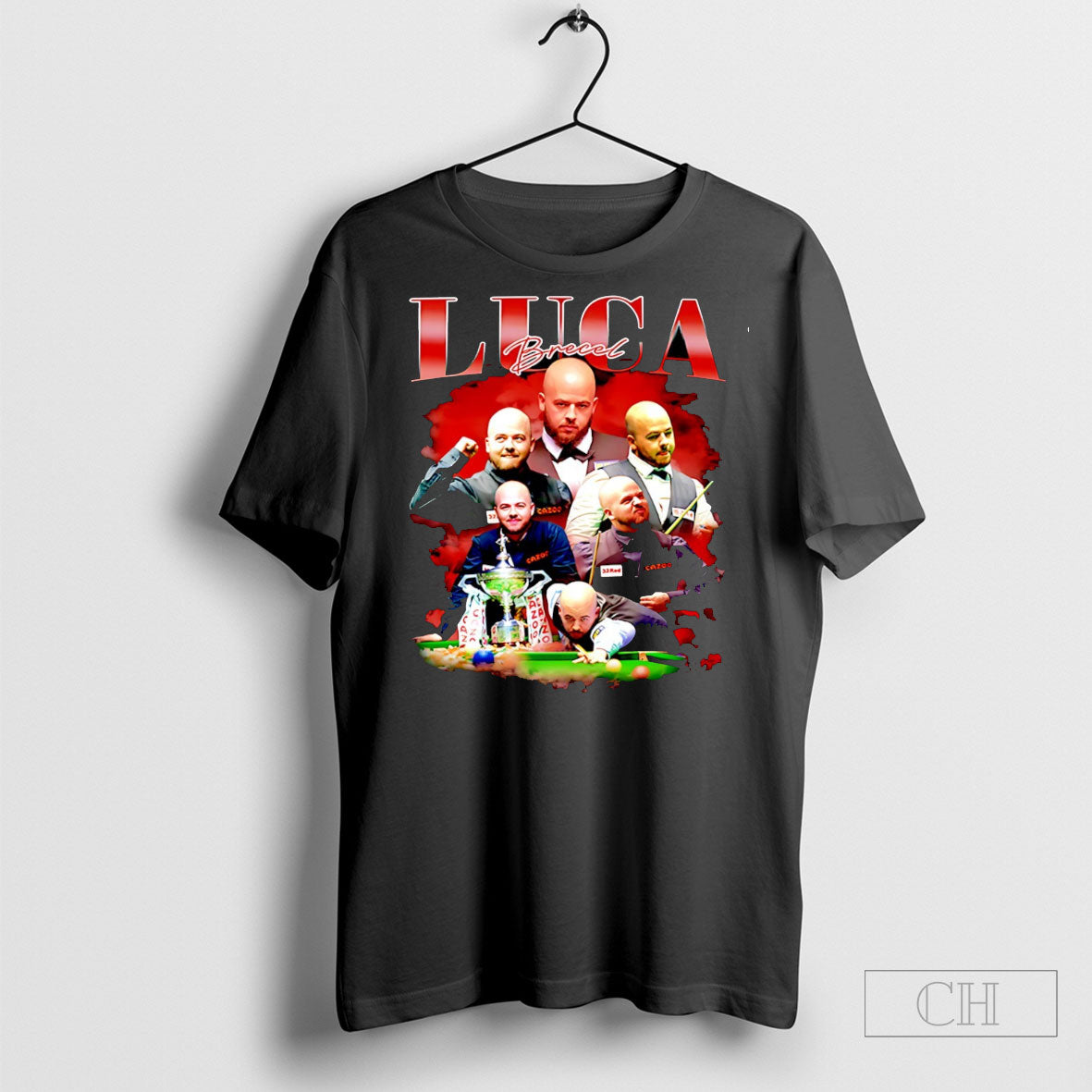 Luca Brecel Belgian Snooker - Adult & Kids T-Shirts, Sweatshirts & Hoodies apparel design preview 1