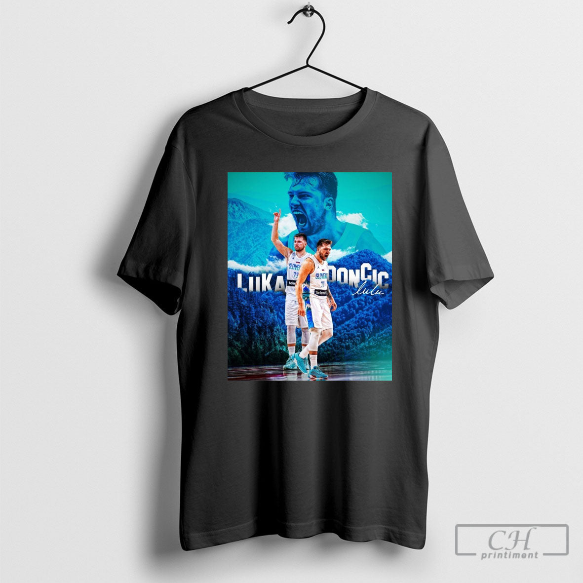 Luka Doncic Los Angeles Lakers Becomes The 4th Player - Adult & Kids T-Shirts, Sweatshirts & Hoodies apparel design preview 1