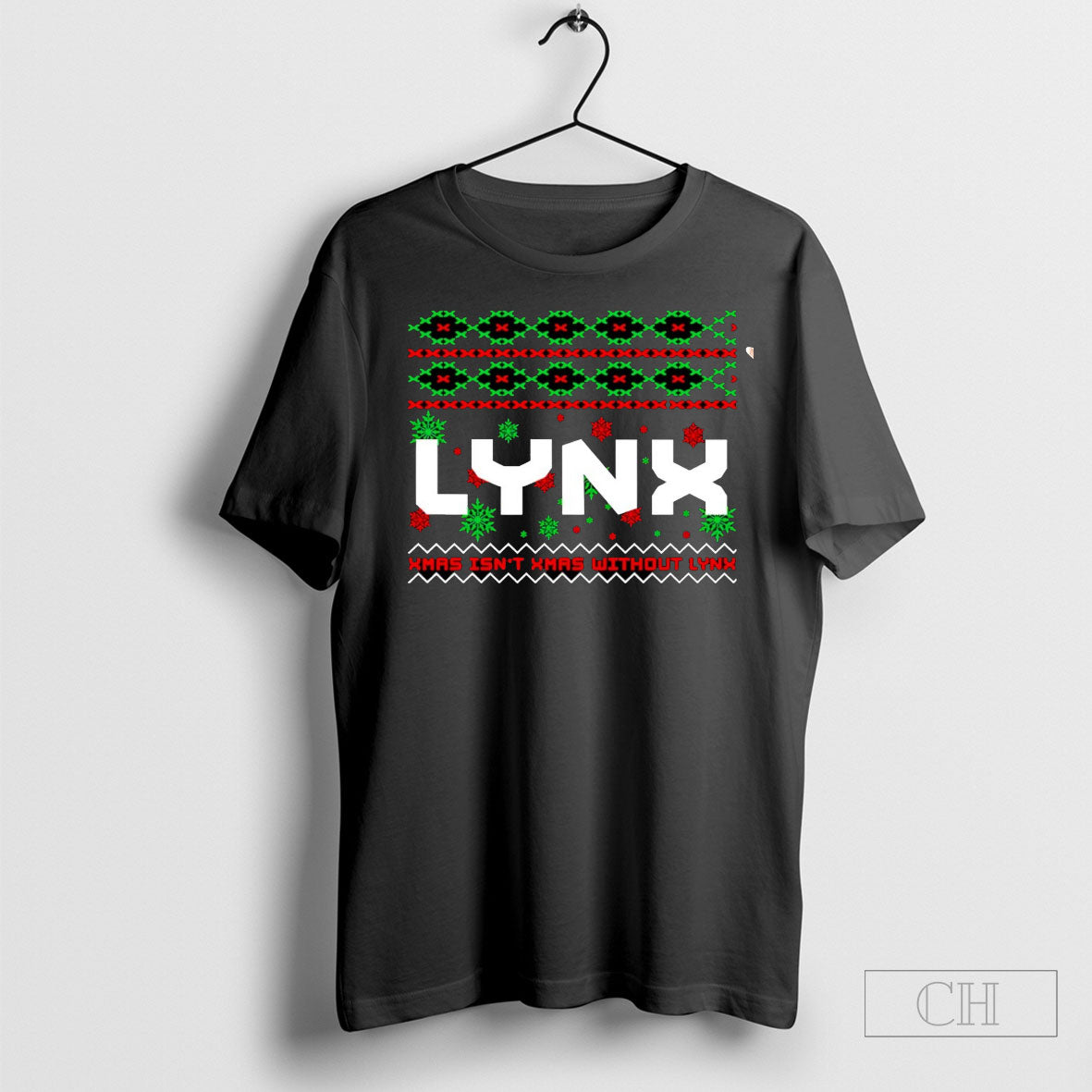 Lynx Ugly Christmas - Adult & Kids T-Shirts, Sweatshirts & Hoodies apparel design preview 1