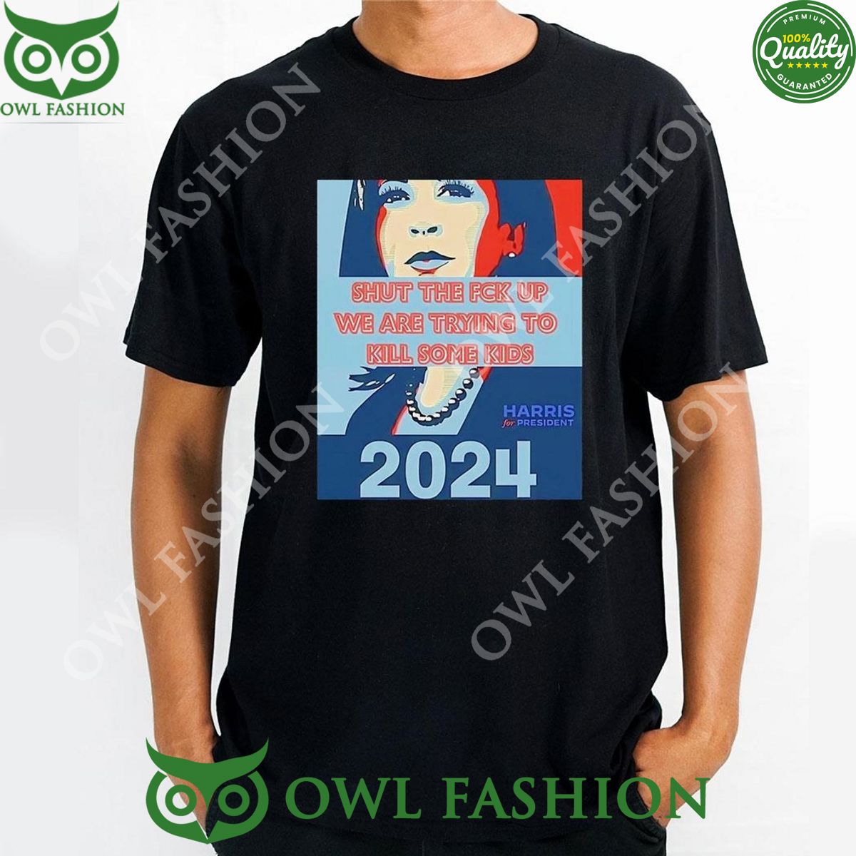 Shut The Fck Up We Are Trying To Kill Some Kids - Adult & Kids T-Shirts, Sweatshirts & Hoodies apparel design preview 1